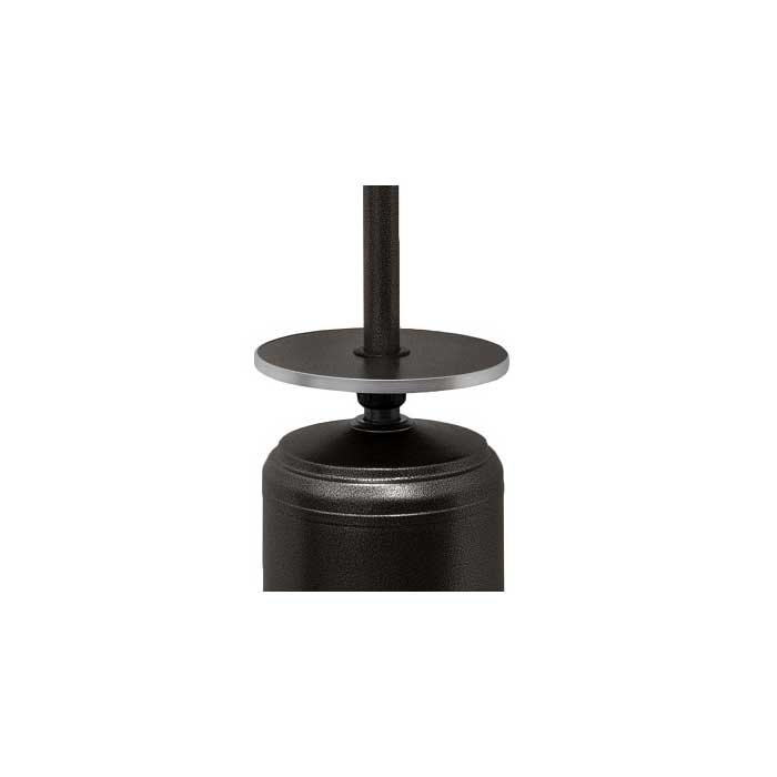 87" Tall Steel Hammered Bronze Propane Heater - Image 2